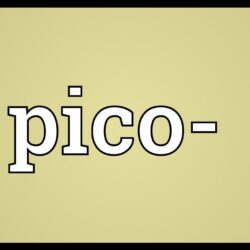 Pico meaning